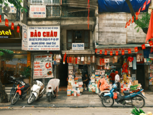 Explore the bustling streets of Hanoi filled with charming cafés, colorful markets, and iconic landmarks on a memorable Hanoi City Tour 1 Day.
