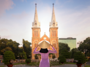 Notre Dame Cathedral is one of Ho Chi Minh City's most iconic landmarks, renowned for its stunning French colonial architecture and timeless historical charm.