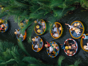 Enjoy an unforgettable Bay Mau Coconut Forest Tour featuring peaceful river journeys, lush tropical landscapes, and authentic cultural experiences in Hoi An.