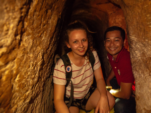 Cu Chi Tunnels Tour takes you deep into Vietnam's wartime history, exploring the remarkable underground tunnel network used during the Vietnam War.