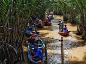 Discover the beauty of the Mekong Delta, where winding rivers, vibrant floating markets, and tropical landscapes create unforgettable memories.