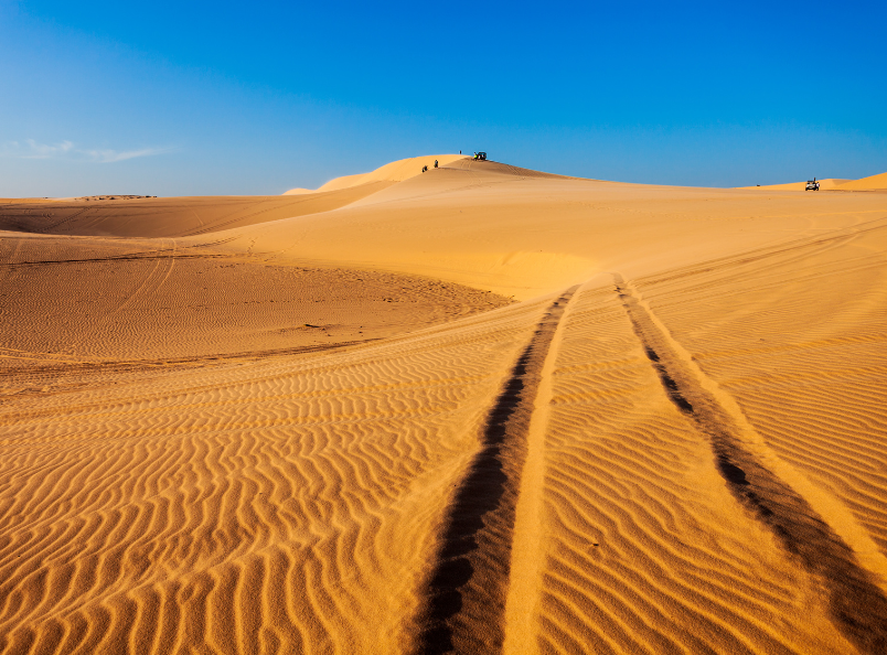 Mui Ne is a famous beach destination known for its golden sand dunes, crystal-clear waters, and exciting outdoor activities along Vietnam's stunning coastline.