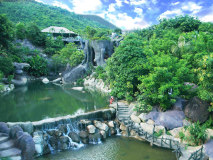 Experience the perfect blend of relaxation and adventure on a Than Tai Hot Spring Park Tour, featuring mineral baths, water parks, and lush natural landscapes.