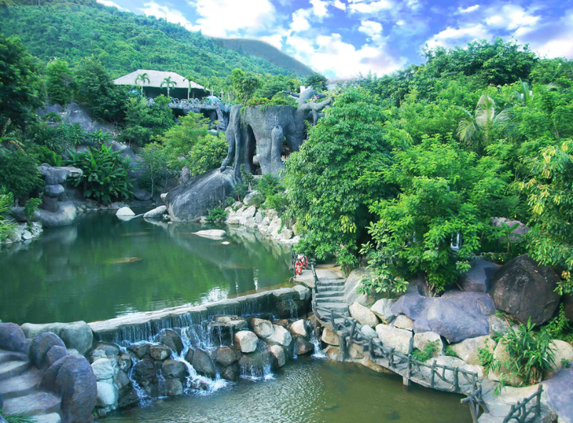 Experience the perfect blend of relaxation and adventure on a Than Tai Hot Spring Park Tour, featuring mineral baths, water parks, and lush natural landscapes.